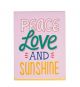 Peace Love Sunshine Pocket Note