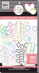 Happy Planner Colorful Shapes Sticker Value Pack 30 Sheets