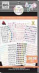 Happy Planner Fun Alphabet Sticker Value Pack 30 Sheets