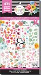 Happy Planner Fun Florals Sticker Value Pack 30 Sheets