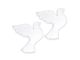 12x12cm Dove Polyfoam 2pc