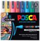 Posca Paint Markers 8 Colors Medium 1.8-2.5mm