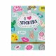 I Love Stickers Fun Sticker Book Mint Green