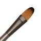 Zen Series 43 Synthetic Long Handle Brushes, Filberts 12