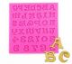 Funky Letters Alphabet Mold