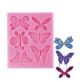 Assorted Butterflies Silicone Mold