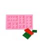 Brick,Block Silicone Mold (Lego) 6 Cavity