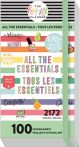 All the Essentials Mega Value Pack Stickers - 100 Sheets