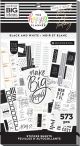 Happy Planner Black & White Sticker Value Pack
