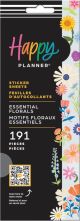 THP Essential Florals 8 Sticker Sheets