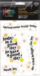 THP Smiley Face 5 Sheet Sticker Sheet