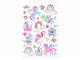 3D Unicorn Puffy Foil Stickers