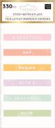 THP Work + Life Bright Pastels Sticky Notes & Flag Labels