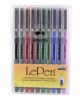 Le Pen Dark Colors Pen Set 10pc