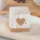 Rustic Birch Favor Boxes - 24 Pieces - 2 x 2 x 2 Inches